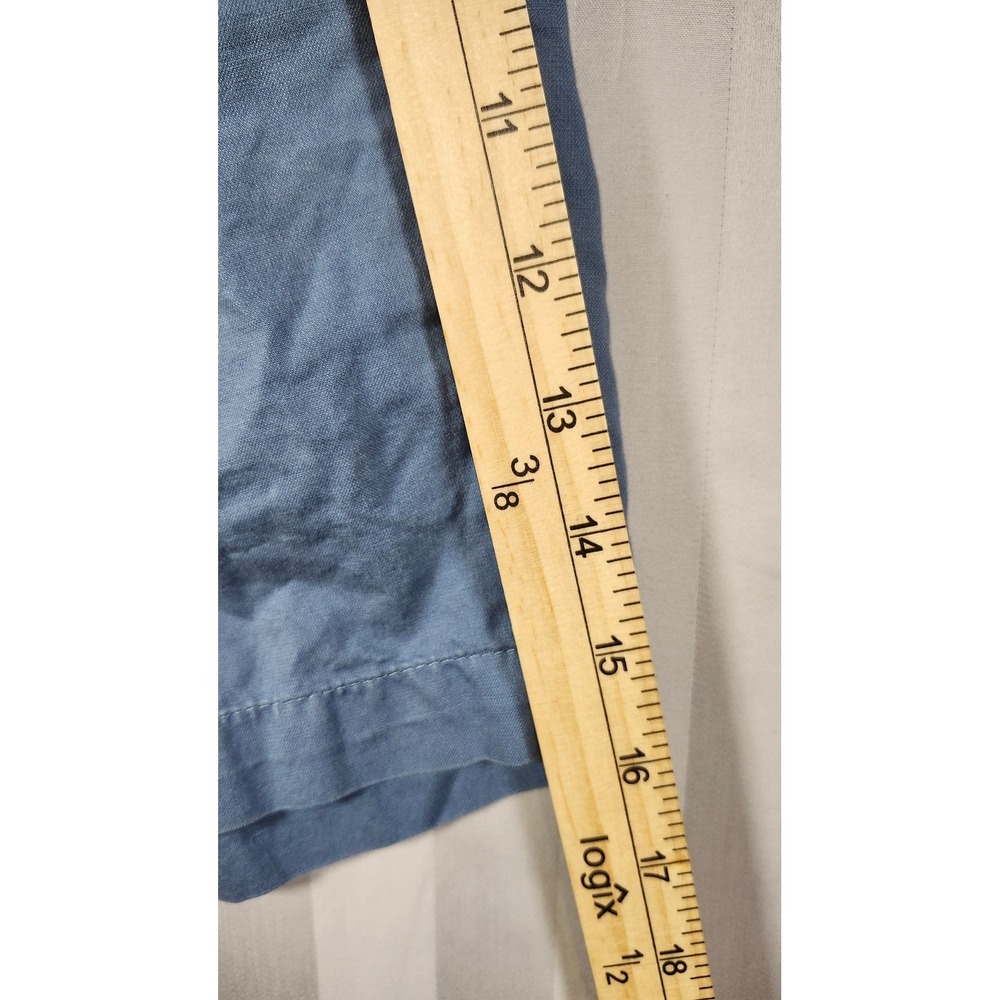 Patagonia Mens Lightweight Hemp Organic Cotton Shorts Blue Grey Size S 6" Inseam - Picture 7 of 8